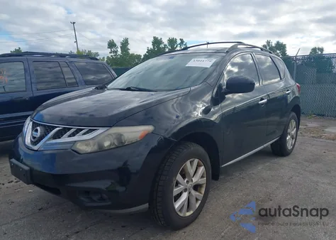 2011 Nissan Murano Sl z USA, uszkodzony, nr VIN JN8AZ1MW7BW170424